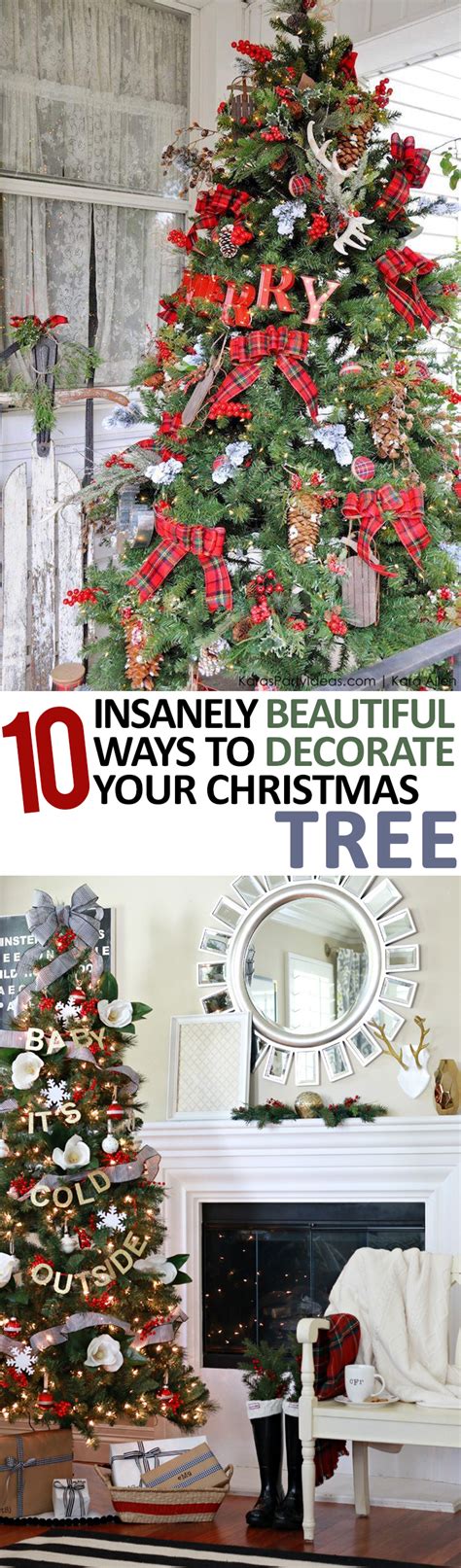 10 Insanely Beautiful Ways To Decorate Your Christmas Tree Sunlit