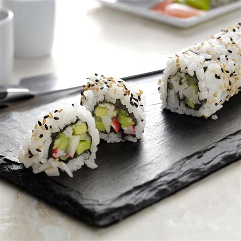 California Sushi Rolls Recipe Taste Of Home