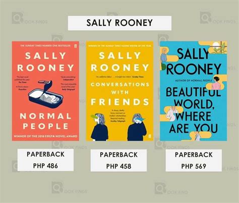 Sally Rooney Books Hobbies And Toys Books And Magazines Fiction And Non