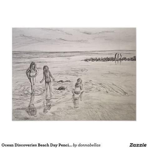A Day On The Beach Easy Drawing How To Draw A Beach For Kids Easy And