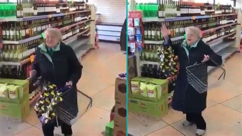 Stevie Wonder Classic Gets Granny Dancing For Joy In Supermarket