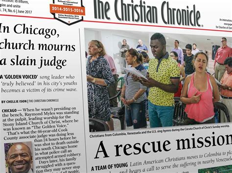 Subscribe To The Chronicle The Christian Chronicle