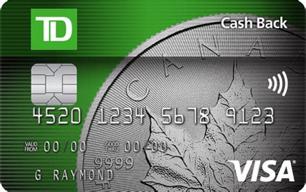 While rewards credit card competition has been driving rewards rates higher and higher, the number of cards offering 5% cash back (or, rarely first, most cash back cards with a 5% (or more) cash back category have limits on the amount of bonus cash back you can earn in a specific quarter or year. Apply for a TD Cash Back Visa* Card | TD Canada Trust