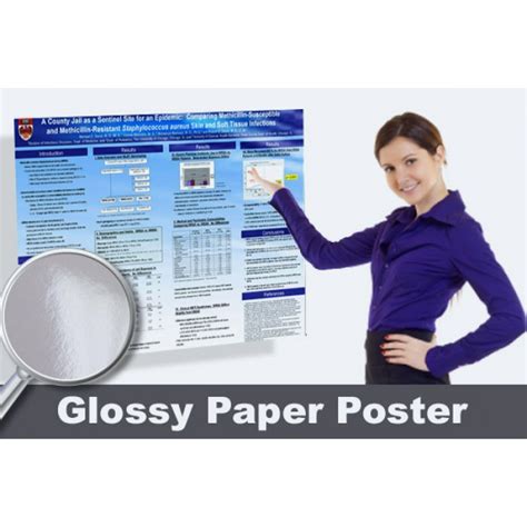 Glossy Paper Poster Printing Scientific Glossy Poster Printing