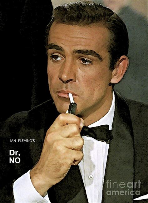 Sean connery created the role of james bond in five movies between 1962 and 1967. Bond, James Bond, Sean Connery Mixed Media by Thomas Pollart