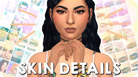 My Skin Details Collection Maxis Match Sims 4 Custom