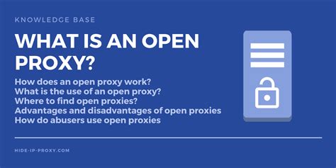 What Is An Open Proxy Advantages Of Open Proxies