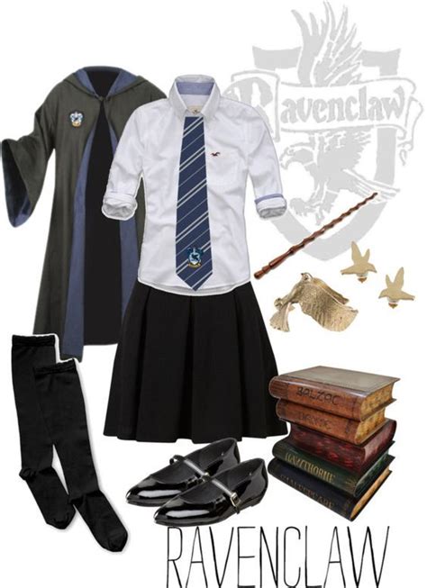Ravenclaw Uniform By Neonballrooms On Polyvore Totally Gonna Wear