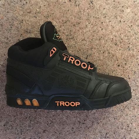 Troop Defender Black En 2023 Zapatillas Vintage Zapatillas Jordan