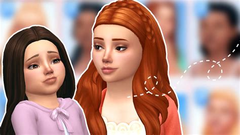 Toddler And Child Maxis Match Hair Cc Finds 50 Links Sims 4 Youtube