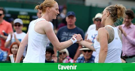 Alison Van Uytvanck affrontera Ashleigh Barty N mondiale au deuxième tour de Wimbledon L