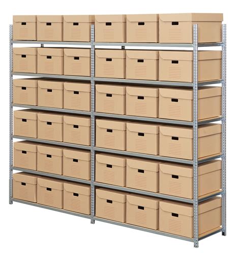 Free Standing Archive And Office Shelving Stow