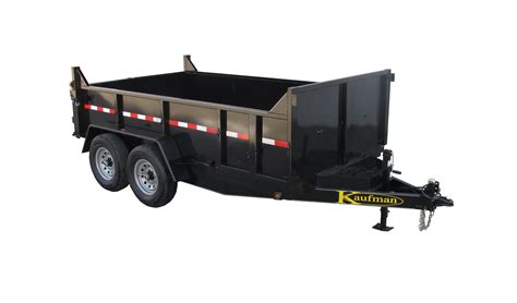 Deluxe Medium Duty Dump Trailer for Sale by Kaufman Trailers!