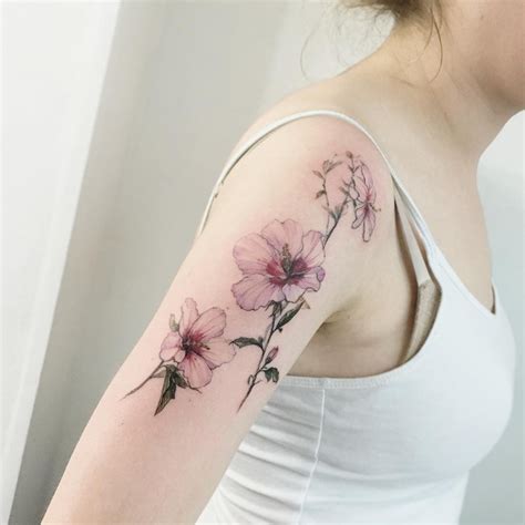 105 Sensational Watercolor Flower Tattoos Page 9 Of 11