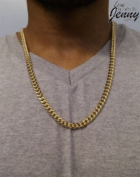 Mens 14k Gold Chains 22 Inch Gold Chains For Men Real Gold Chains