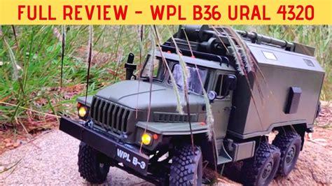FULL REVIEW WPL B36 URAL 4320 BEST WPL RC MODEL RC WITH POPEYE