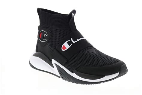 Champion Xg Pro Cp101327m Mens Black Mesh Slip On Lifestyle Sneakers S