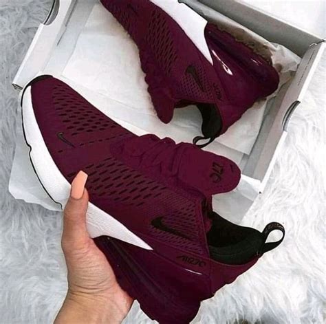𝘧𝘰𝘭𝘭𝘰𝘸 𝘮𝘦 𝘧𝘰𝘳 𝘮𝘰𝘳𝘦 Burgundy sneakers Nike shoes women Nike