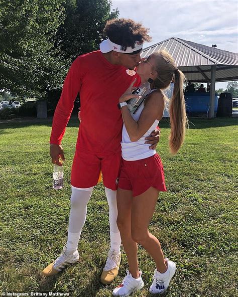 Patrick Mahomes Proposes To Girlfriend Brittany Matthews Moments After