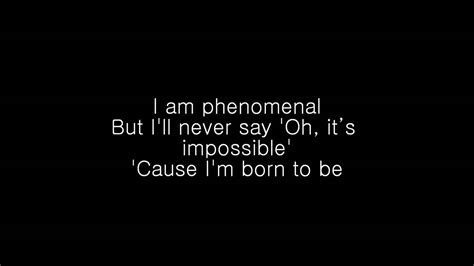 Eminem Phenomenal Official Lyrics Video Youtube