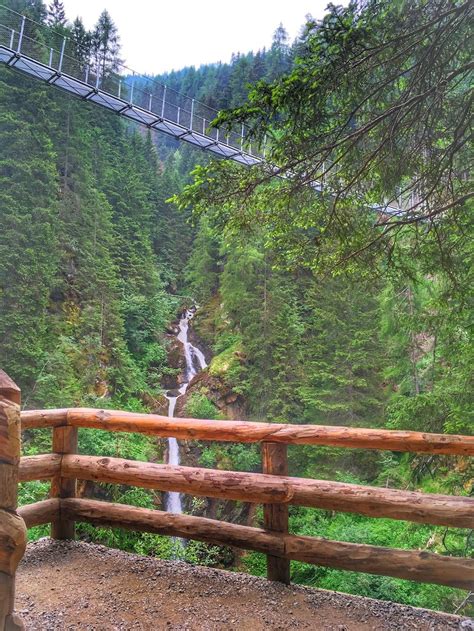 Ponte Tibetano In Val Di Rabbi Vertigini Sospese In Una Valle Incantata