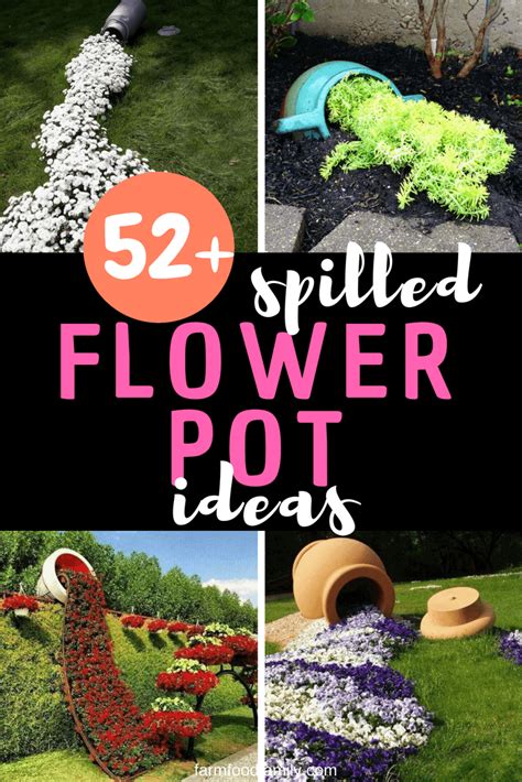 Spilled Flower Pots Are A Whimsical And Humorous Trend In Garden Design