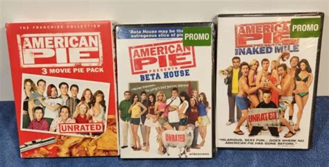 Lot Of Dvd S American Pie Movies Wedding Beta House Naked Mile