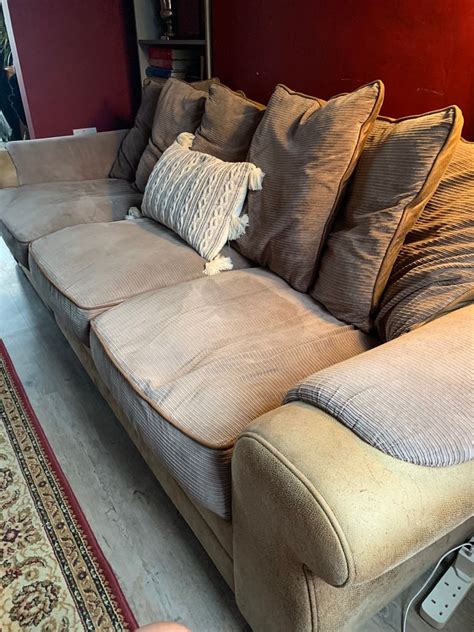 Seater Thick Cord Sofa In Yeovil Somerset Gumtree