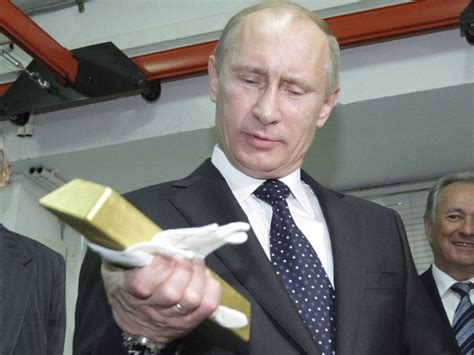 The Kremlin Is Hoarding Gold Business Insider