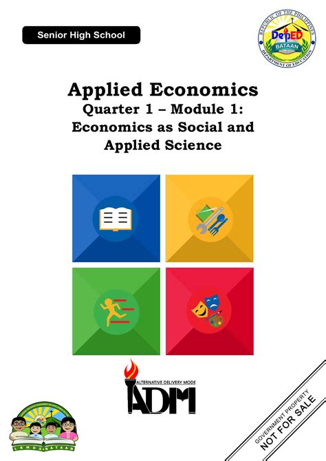 Applied Economics Q3 Mod1 Economics As Social And Applied Science