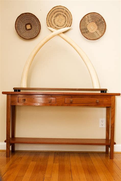 After all, you undoubtedly spend a good deal of time sitting on the sofa, playing games with your family, gaming. Custom Made Sofa Table by Design By Jeff Spugnardi ...