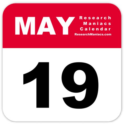 How Many Days Until My Birthday On May 19?