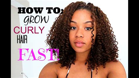 How To Grow Your Hair Faster Curly