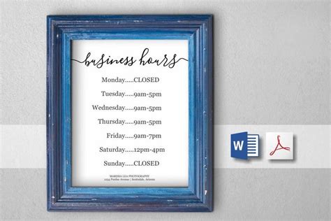 Mr diy, mersing, johor, malaysia. Business Hours Sign, Printable Template, Hours of ...