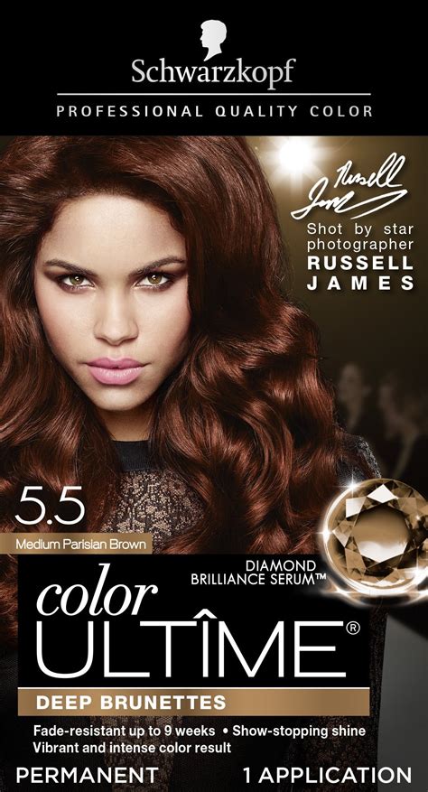 Buy Schwarzkopf Color Ultime Permanent Hair Color Cream 5 5 Medium