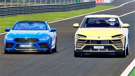 The m8 competition is the new flagship m car. BMW M8 2020 vs Lamborghini Urus - Monza - YouTube