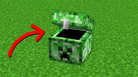 What Inside Creeper Chest Youtube
