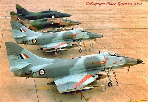 Rnzaf A4 Skyhawks Military Aircraft Fighter Jets Military Jets
