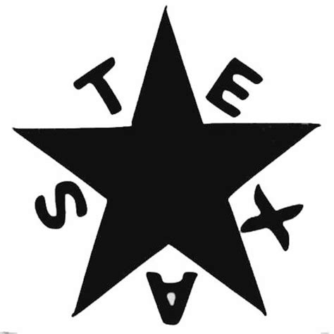 Texas Star Republic Flag Guns Alamo Tx Vinyl Decal Car Truck Etsy