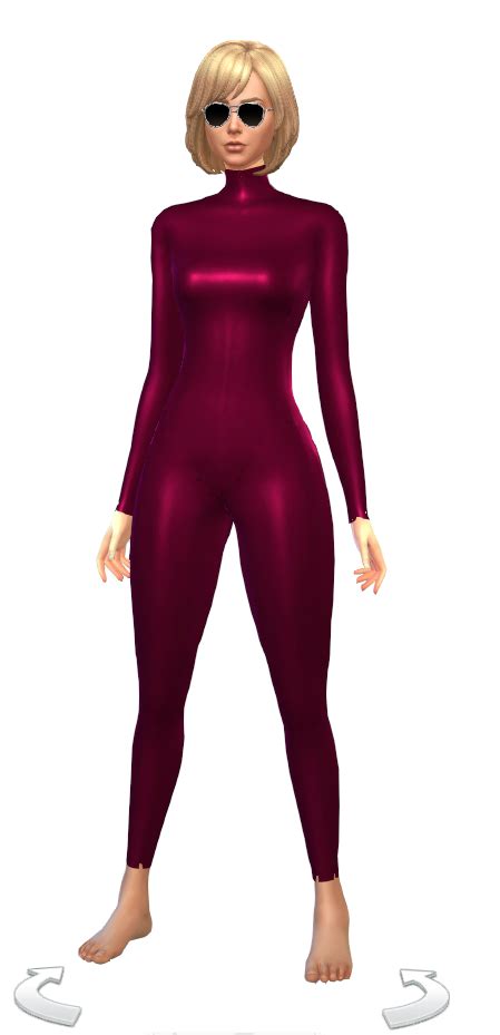 Latex Clothing Catsuit Update 07072020 Downloads The Sims 4