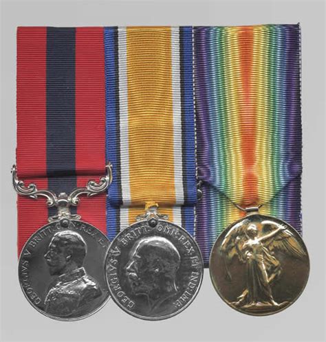 Medals Distinguished Conduct Medal Canada And The First World War