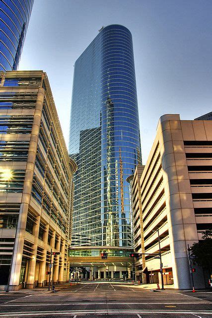 The Old Enron Building Houston Texas Skyscraper Architecture