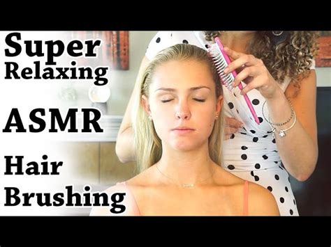 ♥ Soft Spoken Relaxing Hair Brushing And Scalp Massage 3d Binaural Asmr