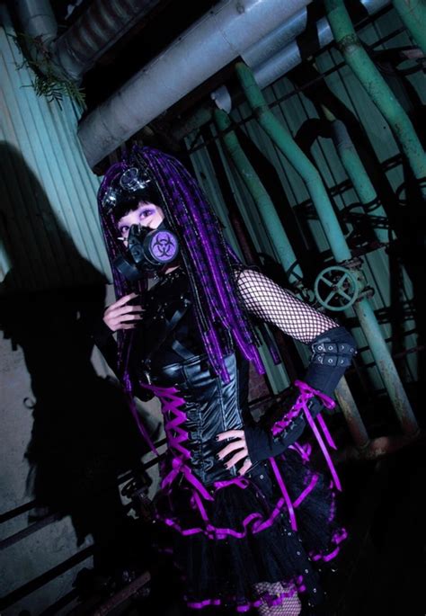 Purple Cyber Goth Cybergoth Fashion Cybergoth Cybergoth Style