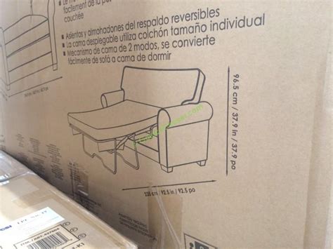 Synergy home albany fabric twin sleeper chair these many pictures of twin sleeper chair costco list may become your inspiration and informational purpose. Synergy Home Twin Sleeper Chair - CostcoChaser