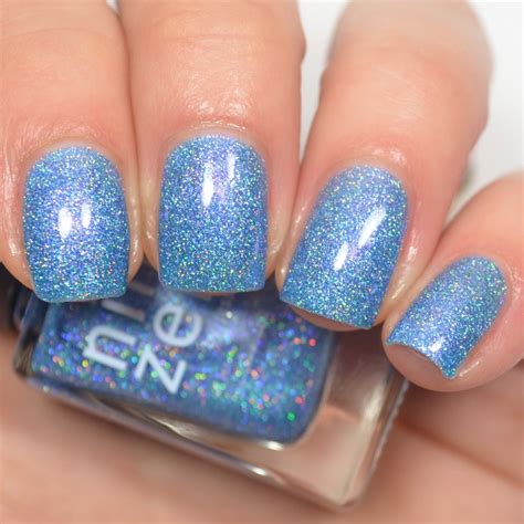 Image Of A Night Out Nail Polish Colors Blue Glitter Nails Gel Nails