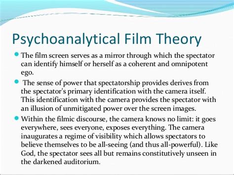 patrick mahony psychoanalytic theory and film