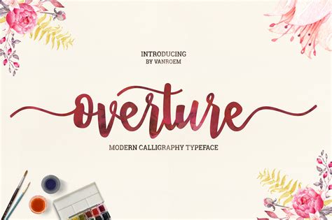 Overture | Stunning Script Fonts ~ Creative Market