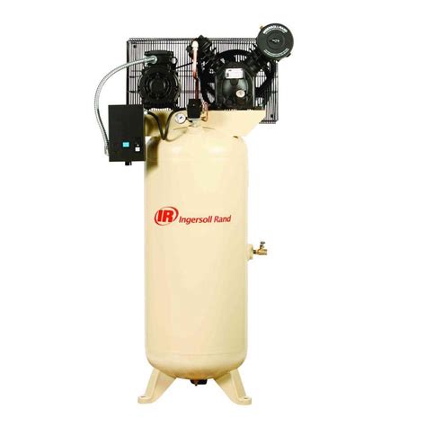 Ingersoll Rand Type 30 Reciprocating 60 Gal 5 Hp Electric 200 Volt 3