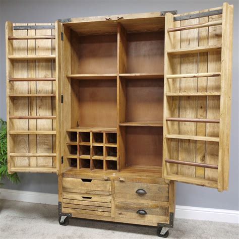 Wooden Storage Cabinet | Industrial Display Cabinet | Wooden Cabinet